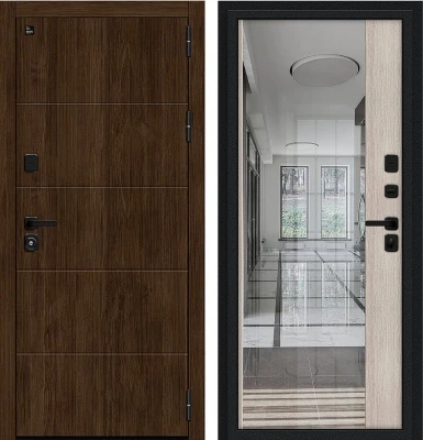 Дверь Браво Глори/SBlack Pecan/Cappuccino Melinga